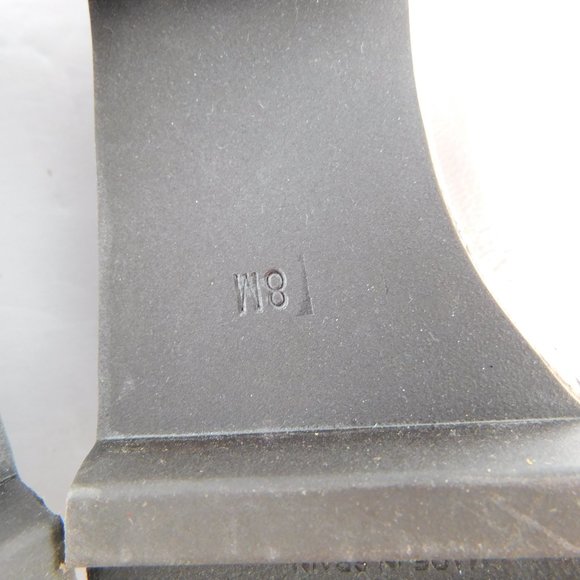 DONALD J PLINER Brown Leather Croc Wedge Slide Mules 8 - Picture 8 of 11